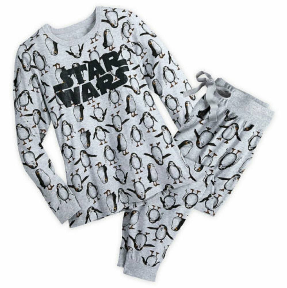 Star Wars Porg Pajama Set Size Medium
